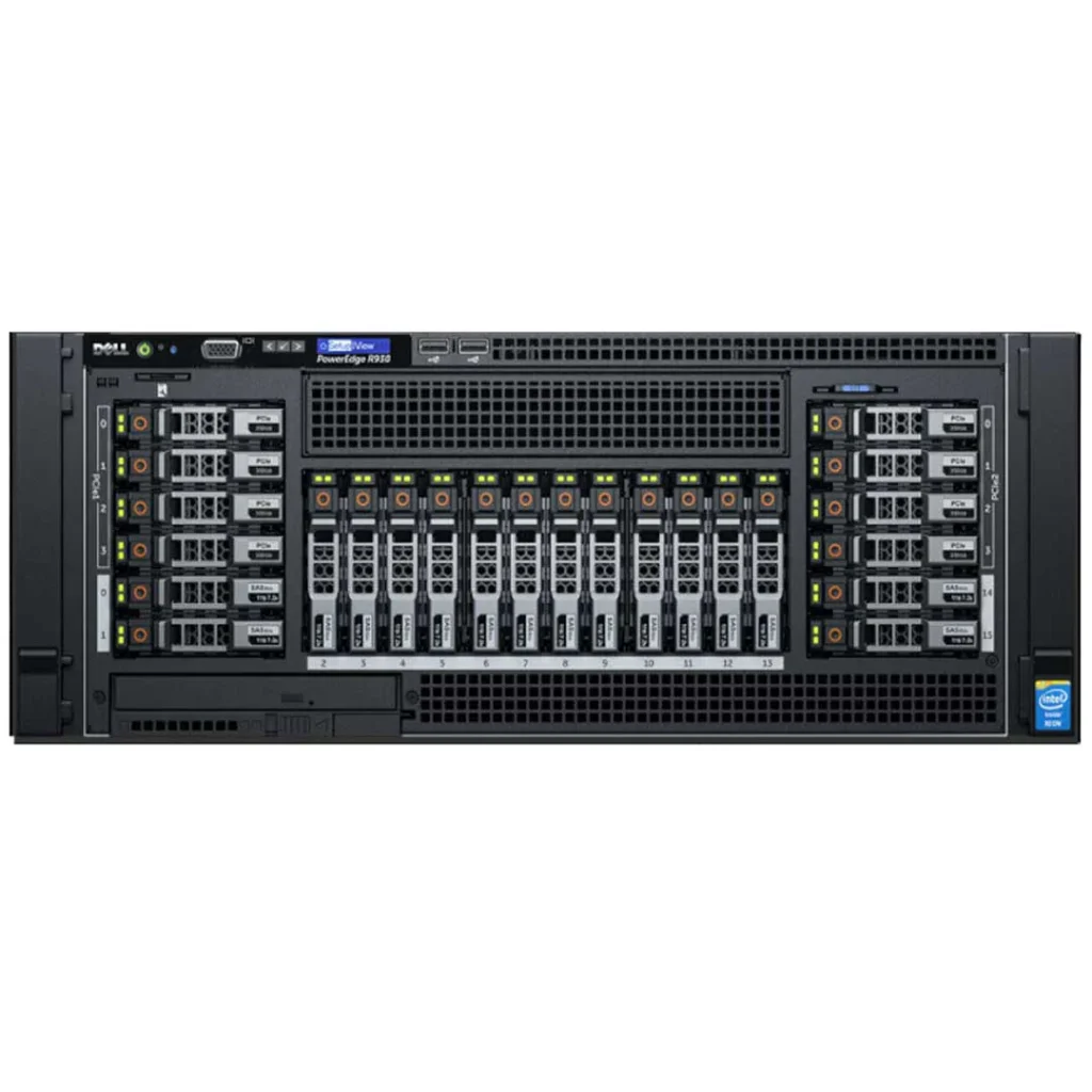 Dell EMC PowerEdge R930 24×2.5″ Server front view