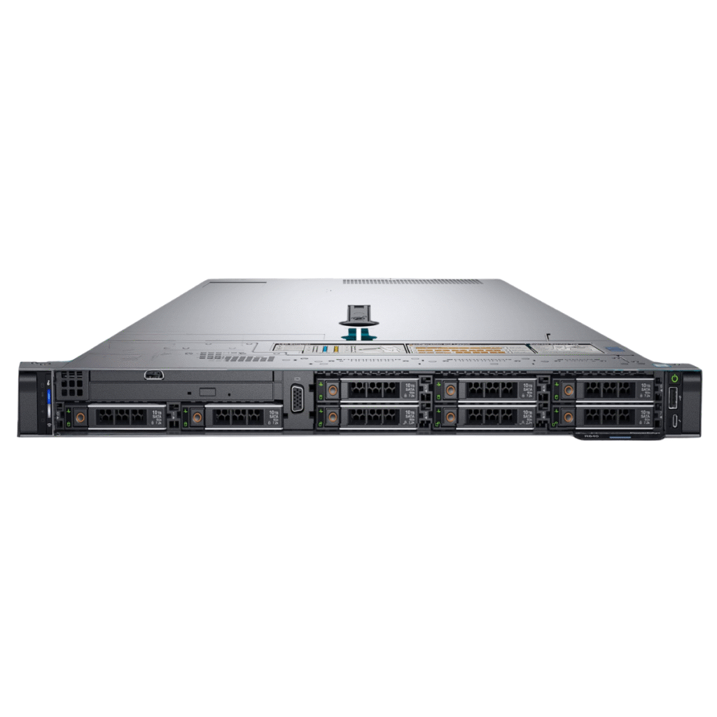 Dell EMC PowerEdge R640 8x2.5″ Server front view
