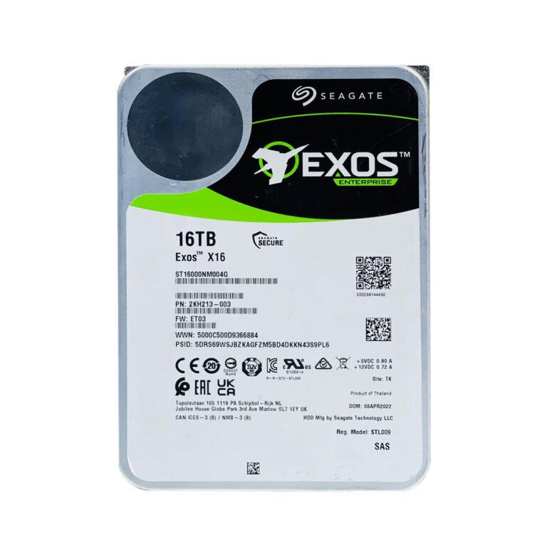 Seagate Exos-x16 16TB SAS 12Gbps 3.5inch Hard Drive