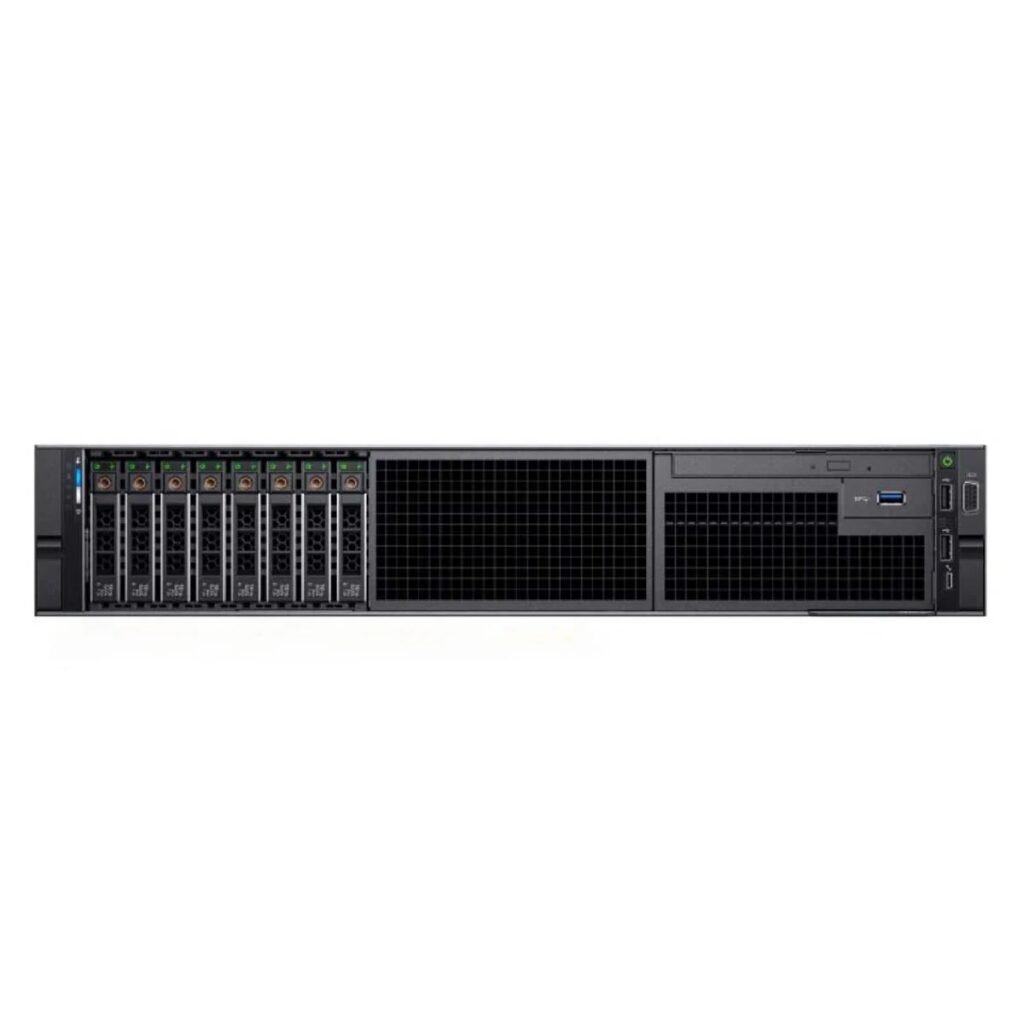 Dell EMC PowerEdge R740 8x2.5″ Server front view
