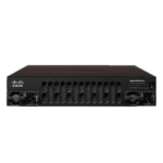 Cisco ISR 4451-X Integrated Services Router ISR4451-X-AXV/K9 front and side view with Gigabit Ethernet ports and expansion slots