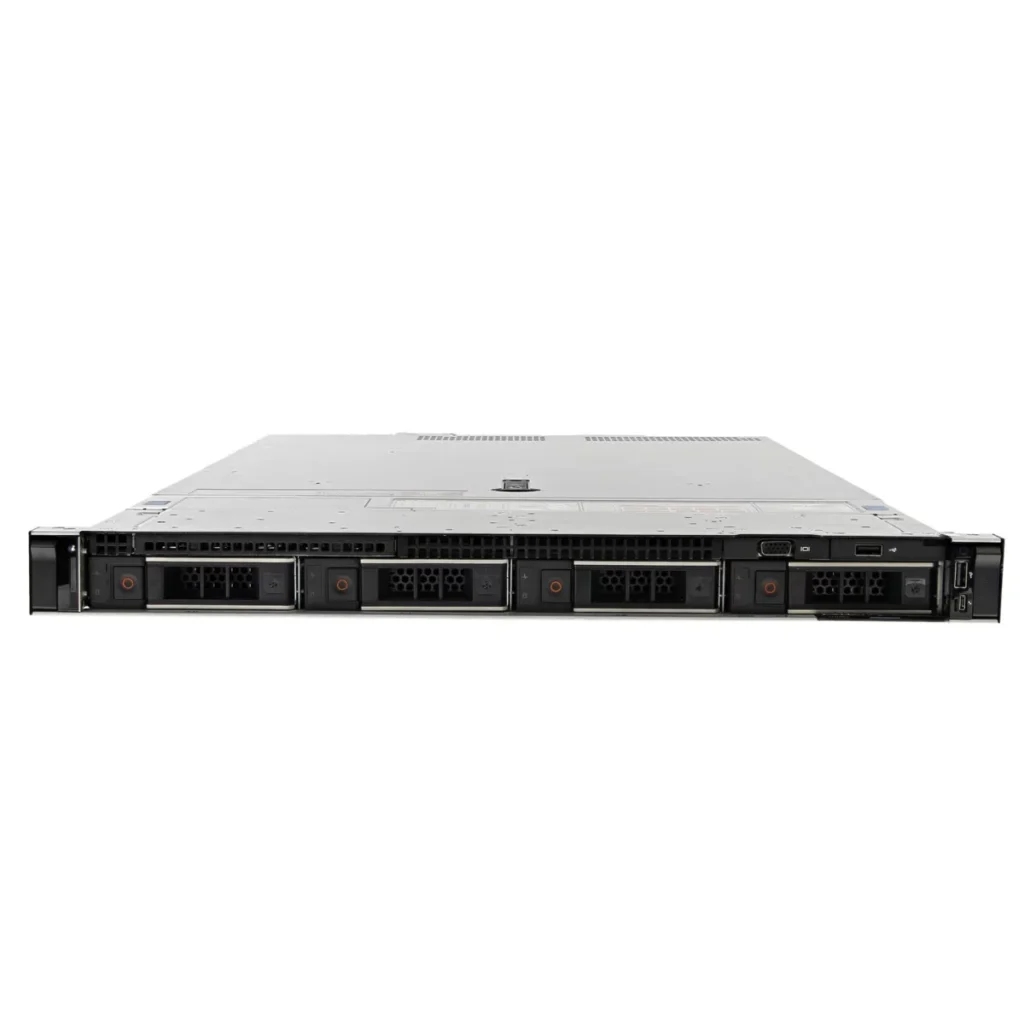 Dell EMC PowerEdge R440 4x3.5″Server front view