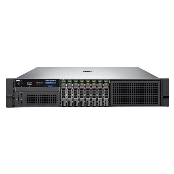 Dell EMC PowerEdge R730 8x2.5″ Server front view