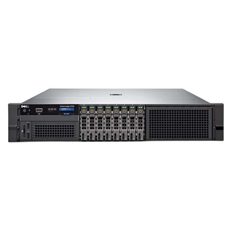 Dell EMC PowerEdge R730 8x2.5″ Server front view
