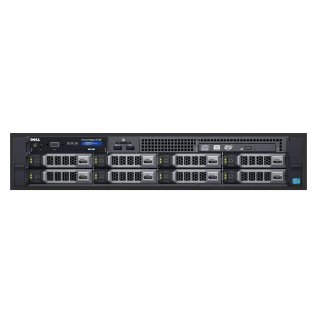 Dell EMC PowerEdge R730 8x3.5 front view