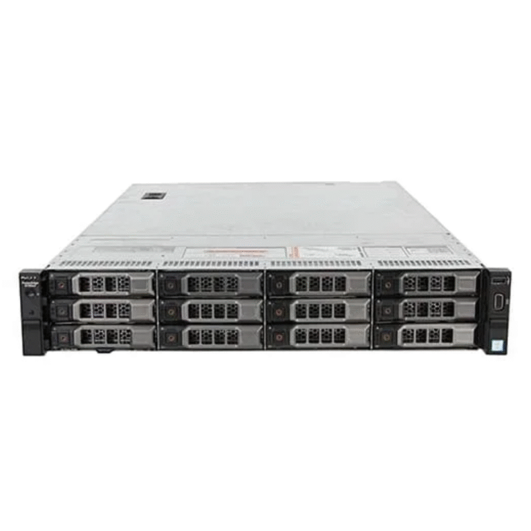 Dell EMC PowerEdge R730XD 12x3.5″ Server front view