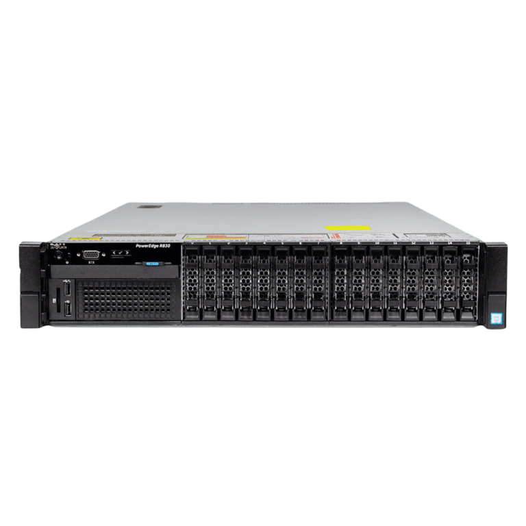 Dell EMC PowerEdge R830 16x2.5″ Server front view