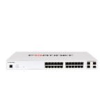 Fortinet FortiSwitch 124E-FPOE 24-Port Gigabit PoE+ Managed Network Switch with 4 SFP uplinks