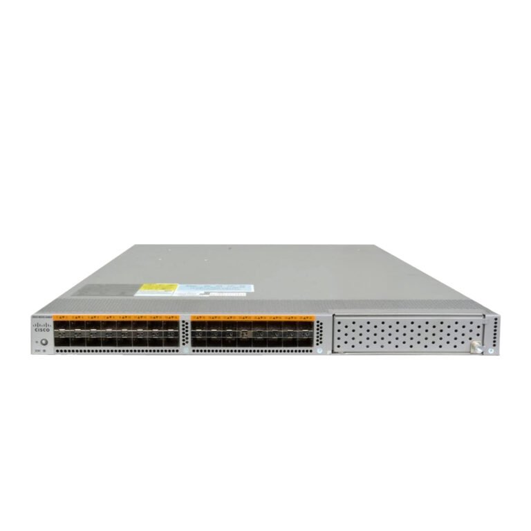 Cisco Nexus 5548UP 32 1RU Unified Port Switch with 32 ports expandable to 48, supporting Ethernet, FCoE, and Fibre Channel