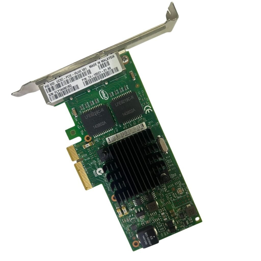 CISCO 74-10521-01 A0 Intel i350 4 Port 1GB Network Card