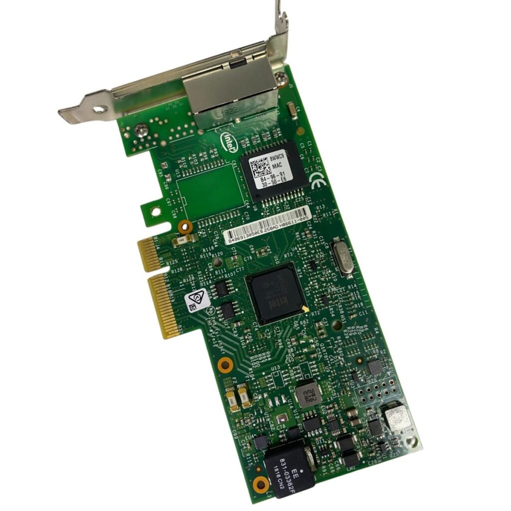 Dell Intel I350-t2 Dual Port 1gb Network Card 08WWC9 PCIe x4