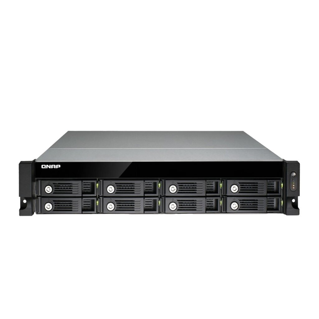 QNAP TS-853U-RP 8-bay rackmount NAS front view