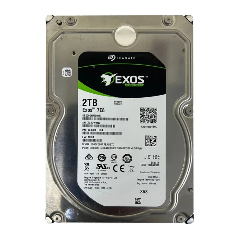 Seagate ST2000NM0045 Exos 7E8 2TB 7.2K SAS 12Gbps 1V4204-004