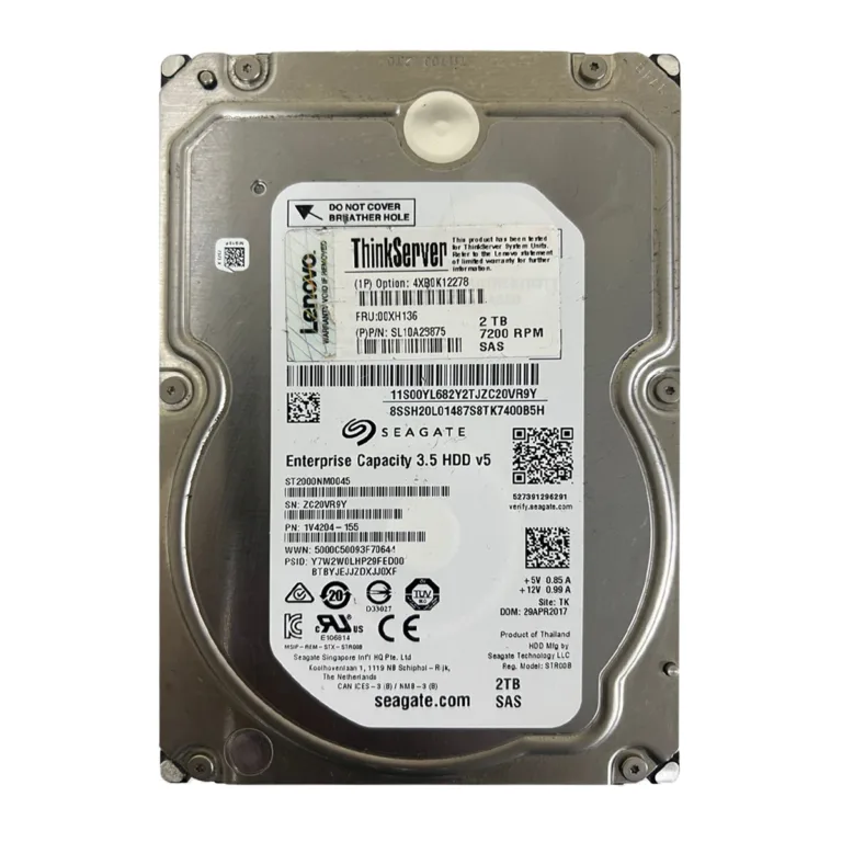 Seagate ST2000NM0045 SAS 2TB 7.2K 12Gbps 1V4204-155