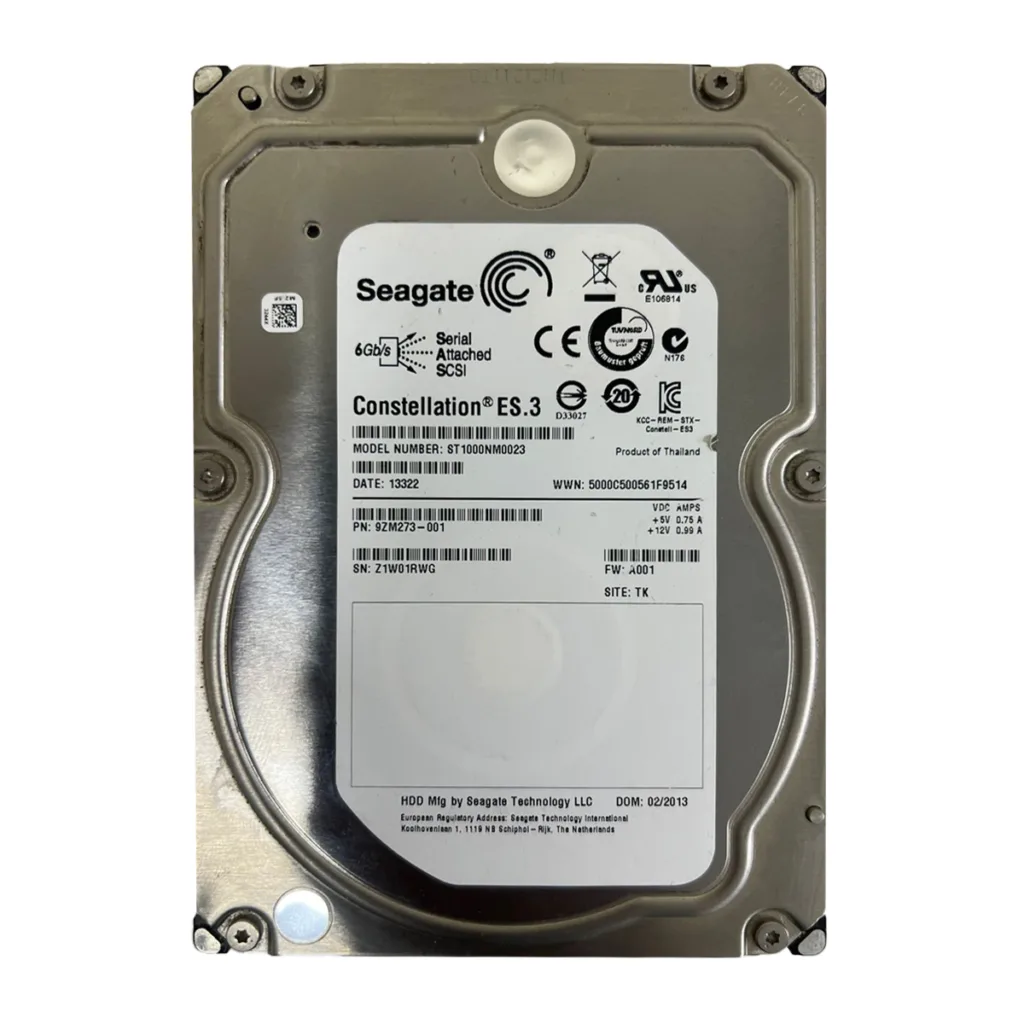 Seagate ST1000NM0023 1TB 7.2k SAS 6Gbps 9ZM273-001