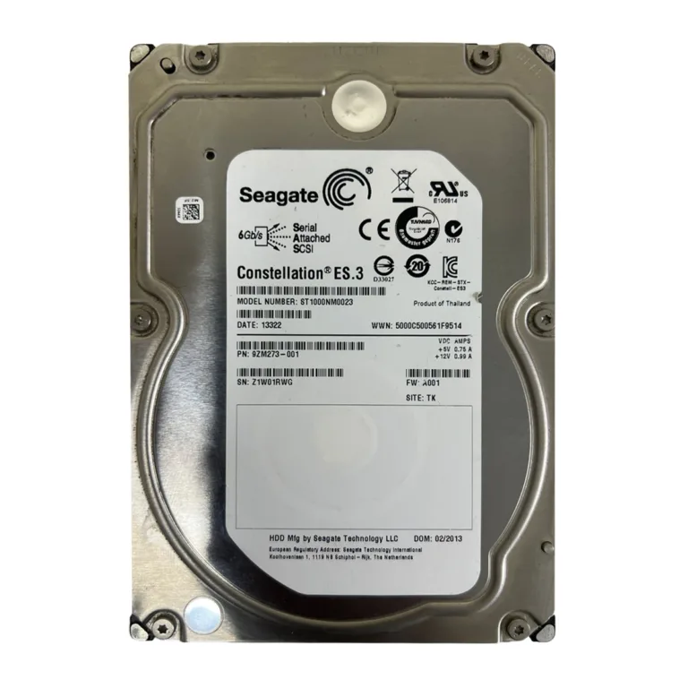 Seagate ST1000NM0023 1TB 7.2k SAS 6Gbps 9ZM273-001