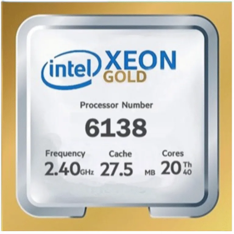 Intel Xeon Gold 6138 Processor 20 Cores 2.00GHz