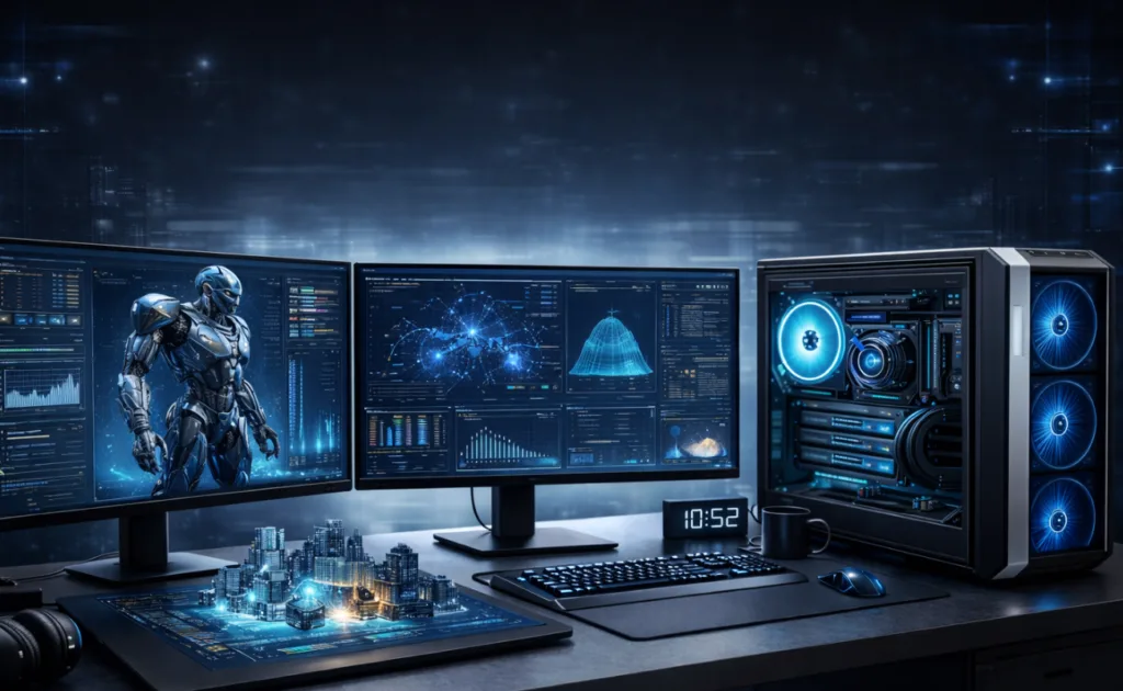 Top Workstations for 3D Rendering, AI, and Heavy Workloads