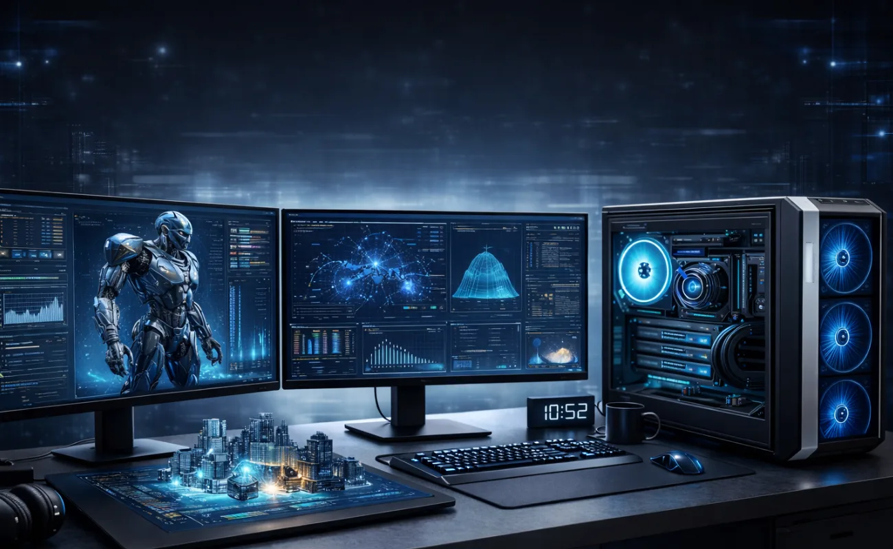 Top Workstations for 3D Rendering, AI, and Heavy Workloads