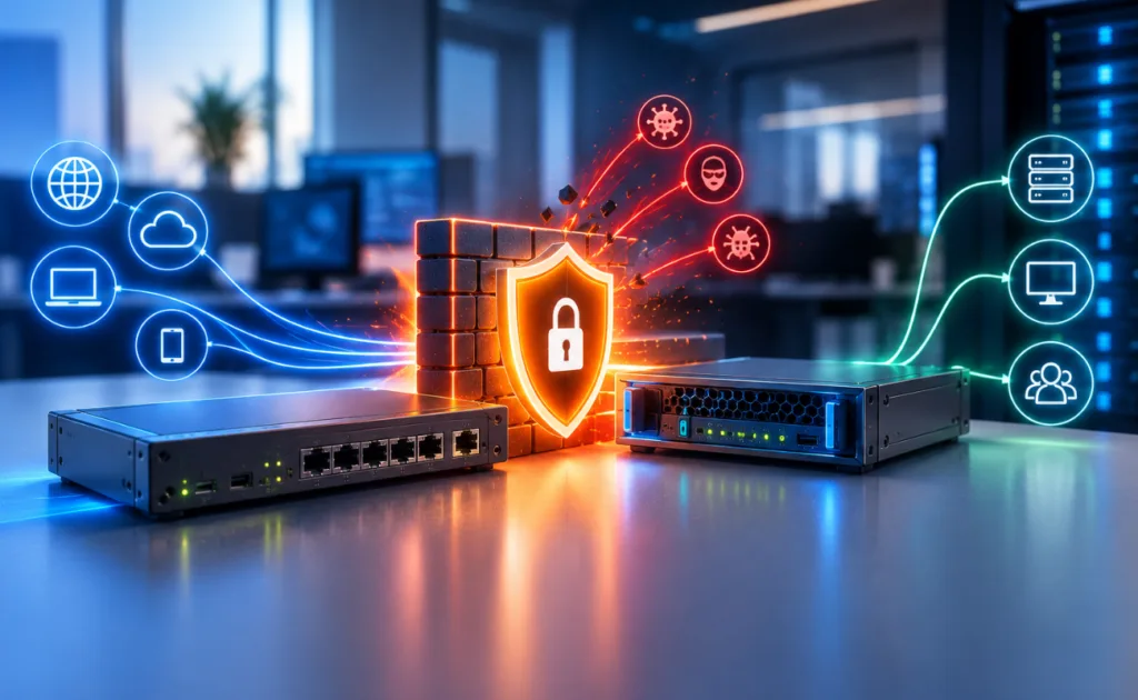 Firewall vs Router: 8 Key Differences Every Business Should Know
