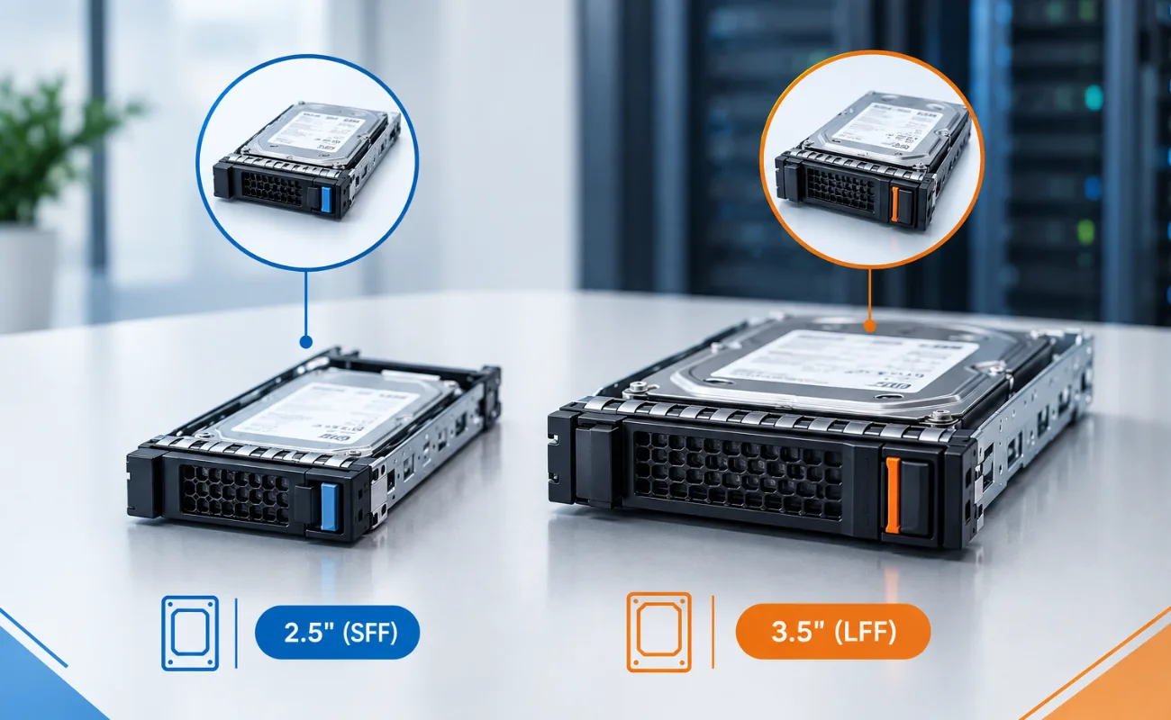 2.5-Inch vs 3.5-Inch Drive Trays: 7 Key Differences Explained